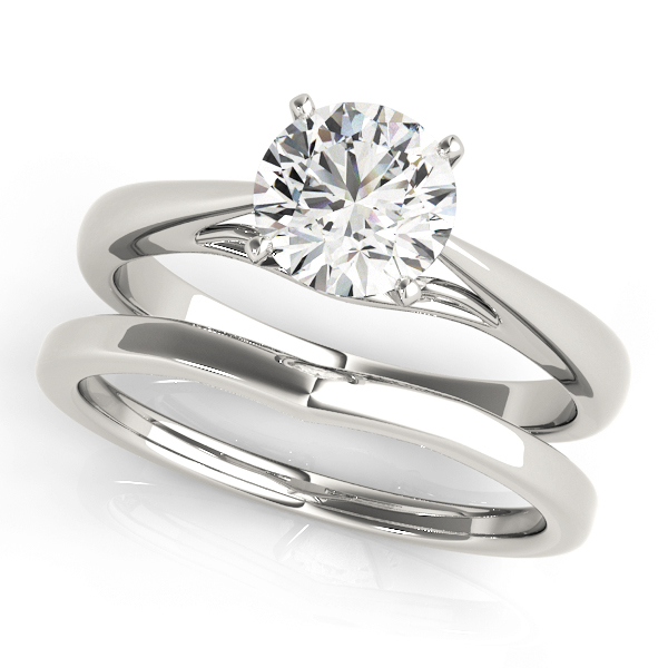 Solitaire Style  Diamond Engagement Ring