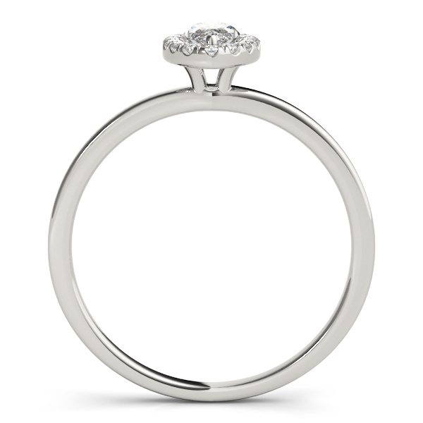 Halo Style Marquise Diamond Engagement Ring