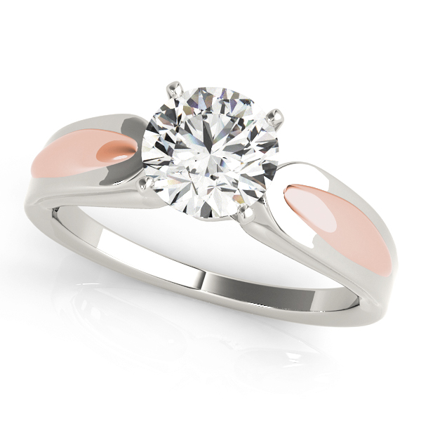 Solitaire Style Diamond Engagement Ring